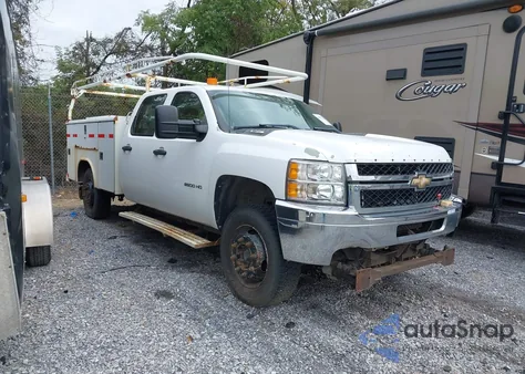 2011 Chevrolet Silverado 2500Hd Work Truck from USA, damaged, VIN 1GC1KVCG1BF155936